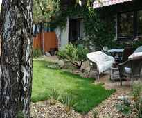 Garden Around the Terrace - small urban back graden