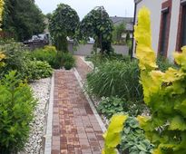 Garden of Three Spaces and Colours alongside Beauty Club Lemone | Czestochowa